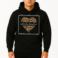Activity Director Leopard Heart Hoodie