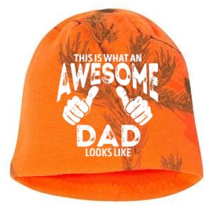 Awesome Dad Looks Like Kati - Camo Knit Beanie