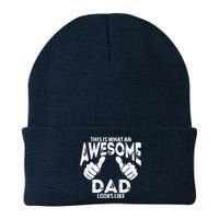 Awesome Dad Looks Like Knit Cap Winter Beanie