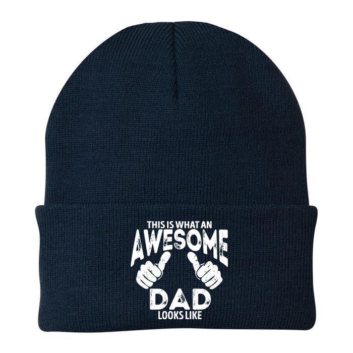 Awesome Dad Looks Like Knit Cap Winter Beanie