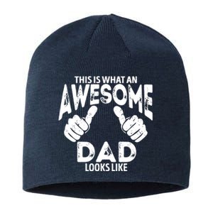 Awesome Dad Looks Like Sustainable Beanie