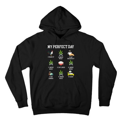 All Day Long Weed Lover Outfit  Hoodie