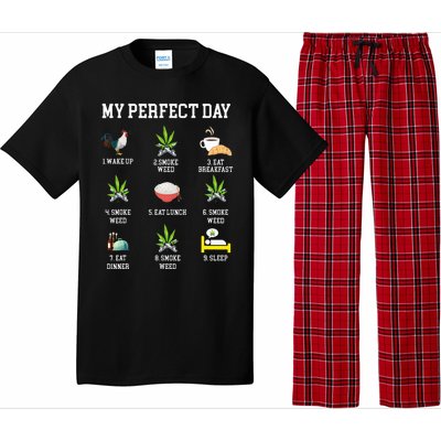 All Day Long Weed Lover Outfit  Pajama Set