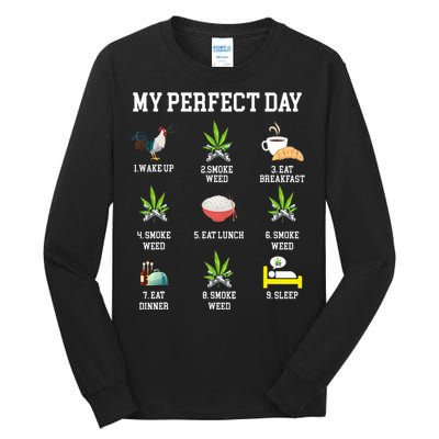 All Day Long Weed Lover Outfit  Tall Long Sleeve T-Shirt