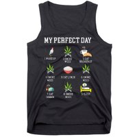 All Day Long Weed Lover Outfit  Tank Top