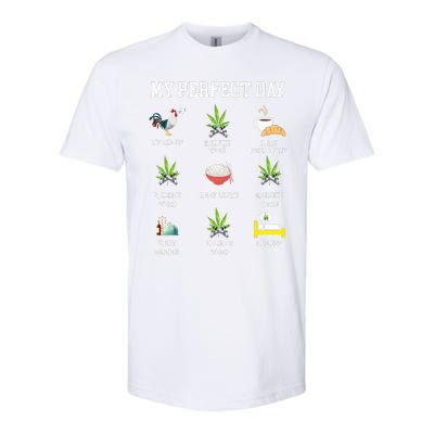 All Day Long Weed Lover Outfit  Softstyle CVC T-Shirt