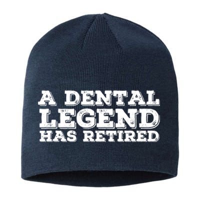 A Dental Legend Has Retired Funny Retirement Gift Idea Sustainable Beanie