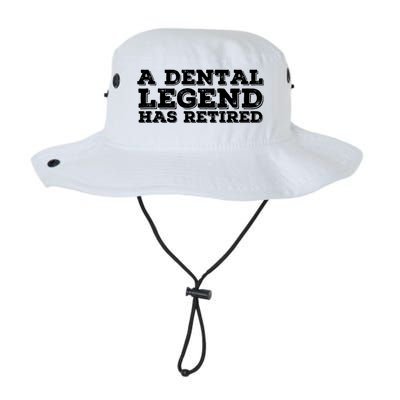 A Dental Legend Has Retired Funny Retirement Gift Idea Legacy Cool Fit Booney Bucket Hat