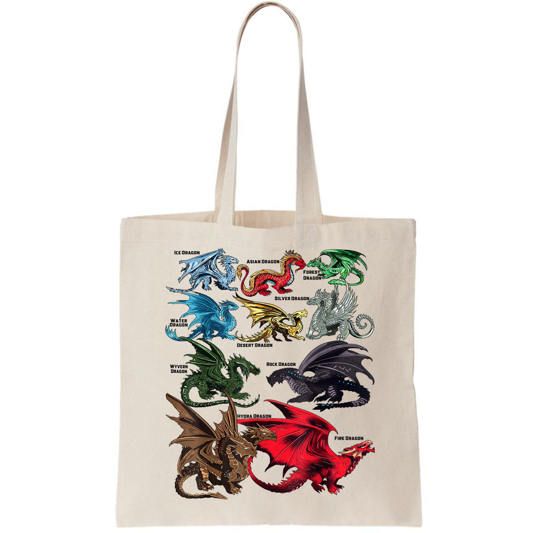 Awesome Dragon Lovers Types Of Dragons Gift Bag