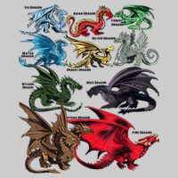 Awesome Dragon Lovers Types Of Dragons Gift Bucket Hat