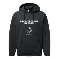 Architecture Degree Loading Architect Performance Fleece Hoodie