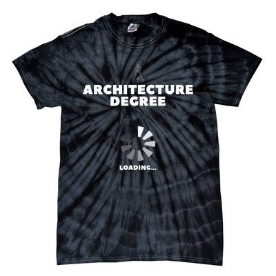 Architecture Degree Loading Architect Tie-Dye T-Shirt