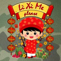 Ao Dai Li Xi Me Vietnamese Tet New Year Cool Gift Legacy Tie Dye Trucker Hat