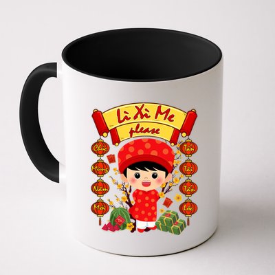 Ao Dai Li Xi Me Vietnamese Tet New Year Cool Gift Mug