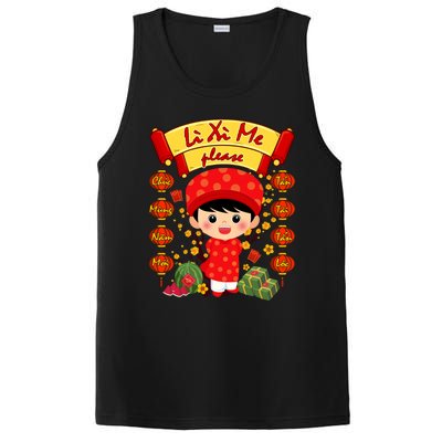 Ao Dai Li Xi Me Vietnamese Tet New Year Cool Gift PosiCharge Competitor Tank