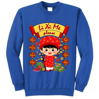Ao Dai Li Xi Me Vietnamese Tet New Year Cool Gift Sweatshirt