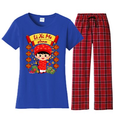 Ao Dai Li Xi Me Vietnamese Tet New Year Cool Gift Women's Flannel Pajama Set