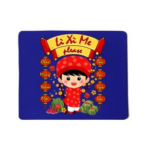 Ao Dai Li Xi Me Vietnamese Tet New Year Cool Gift Mousepad