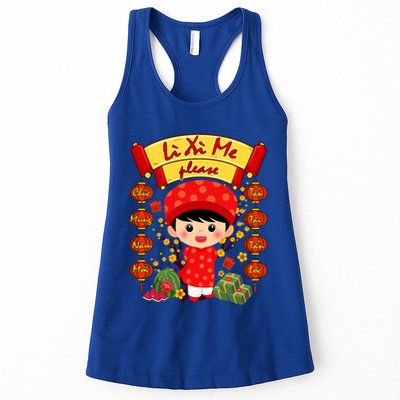 Ao Dai Li Xi Me Vietnamese Tet New Year Cool Gift Womens Tank Top