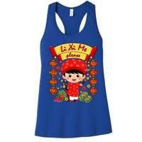 Ao Dai Li Xi Me Vietnamese Tet New Year Cool Gift Women's Racerback Tank