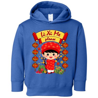 Ao Dai Li Xi Me Vietnamese Tet New Year Cool Gift Toddler Hoodie