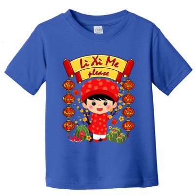 Ao Dai Li Xi Me Vietnamese Tet New Year Cool Gift Toddler T-Shirt