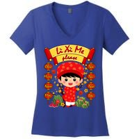 Ao Dai Li Xi Me Vietnamese Tet New Year Cool Gift Women's V-Neck T-Shirt