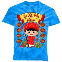 Ao Dai Li Xi Me Vietnamese Tet New Year Cool Gift Kids Tie-Dye T-Shirt