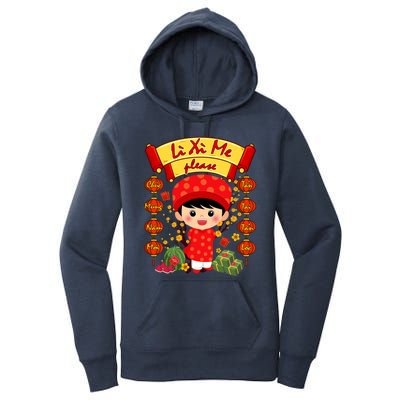 Ao Dai Li Xi Me Vietnamese Tet New Year Cool Gift Women's Pullover Hoodie