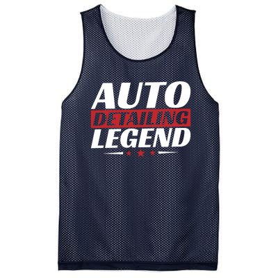 Auto Detailing Legend Mesh Reversible Basketball Jersey Tank