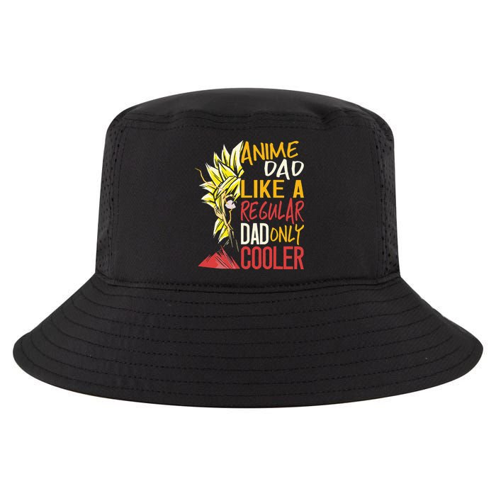 Anime Dad Like A Regular Dad Only Cooler Fathers Day Otaku Cool Comfort Performance Bucket Hat