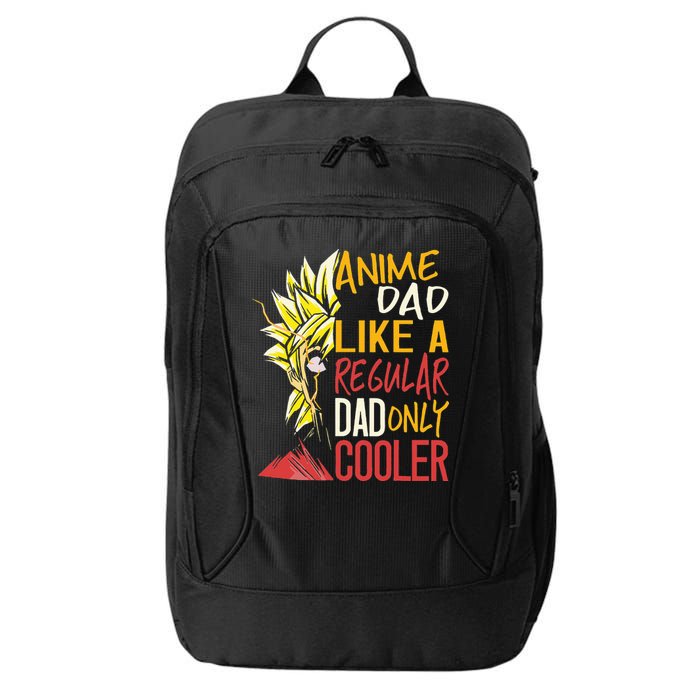 Anime Dad Like A Regular Dad Only Cooler Fathers Day Otaku City Backpack