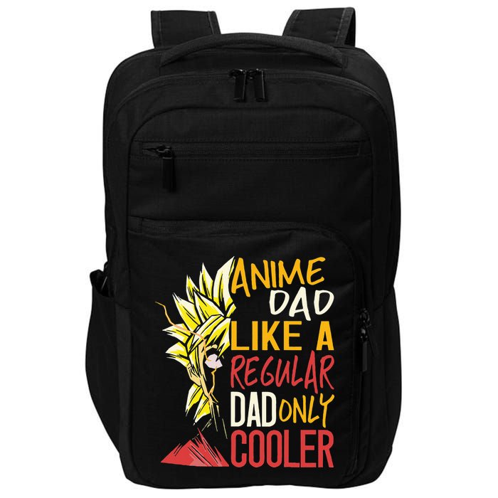 Anime Dad Like A Regular Dad Only Cooler Fathers Day Otaku Impact Tech Backpack