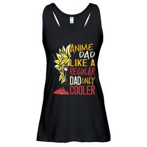 Anime Dad Like A Regular Dad Only Cooler Fathers Day Otaku Ladies Essential Flowy Tank