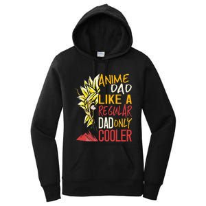 Anime Dad Like A Regular Dad Only Cooler Fathers Day Otaku Women's Pullover Hoodie