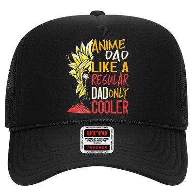 Anime Dad Like A Regular Dad Only Cooler Fathers Day Otaku Trucker Hat