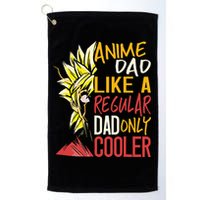Anime Dad Like A Regular Dad Only Cooler Fathers Day Otaku Golf Towel