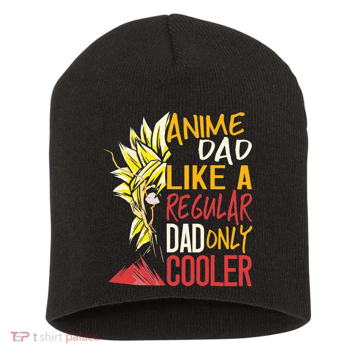 Anime Dad Like A Regular Dad Only Cooler Fathers Day Otaku Short Acrylic Beanie