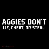 Aggies DonT Lie Cheat Or Steal Toddler Sweatshirt