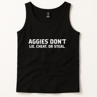 Aggies DonT Lie Cheat Or Steal Tank Top