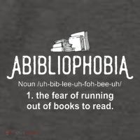 Abibliophobia Definition Librarian Reading Books Lover Vector Backpack