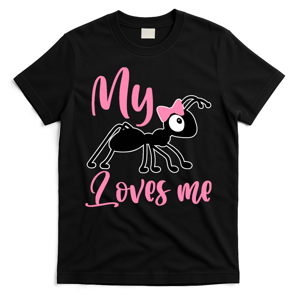 Ant Design My Aunt Loves Me Family Gifts For Nephew & Niece T-Shirt
