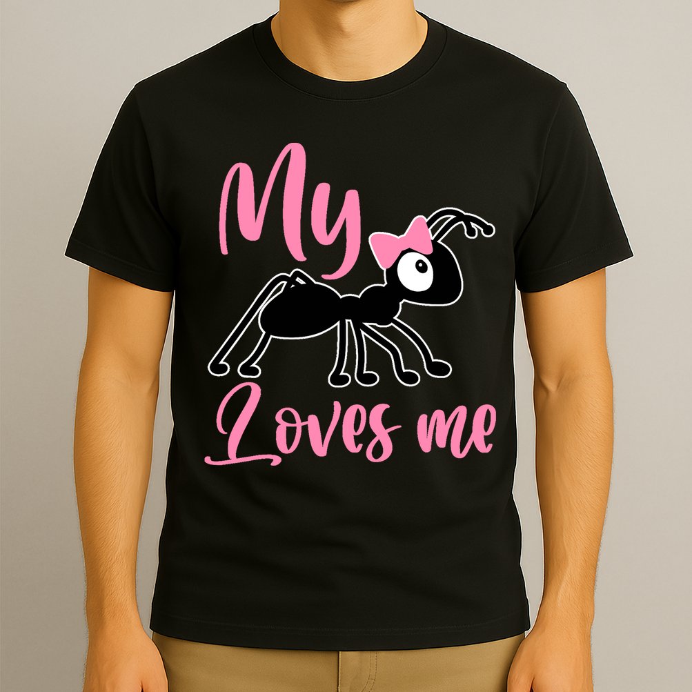 Ant Design My Aunt Loves Me Family Gifts For Nephew & Niece T-Shirt
