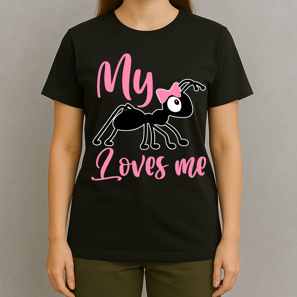 Ant Design My Aunt Loves Me Family Gifts For Nephew & Niece T-Shirt