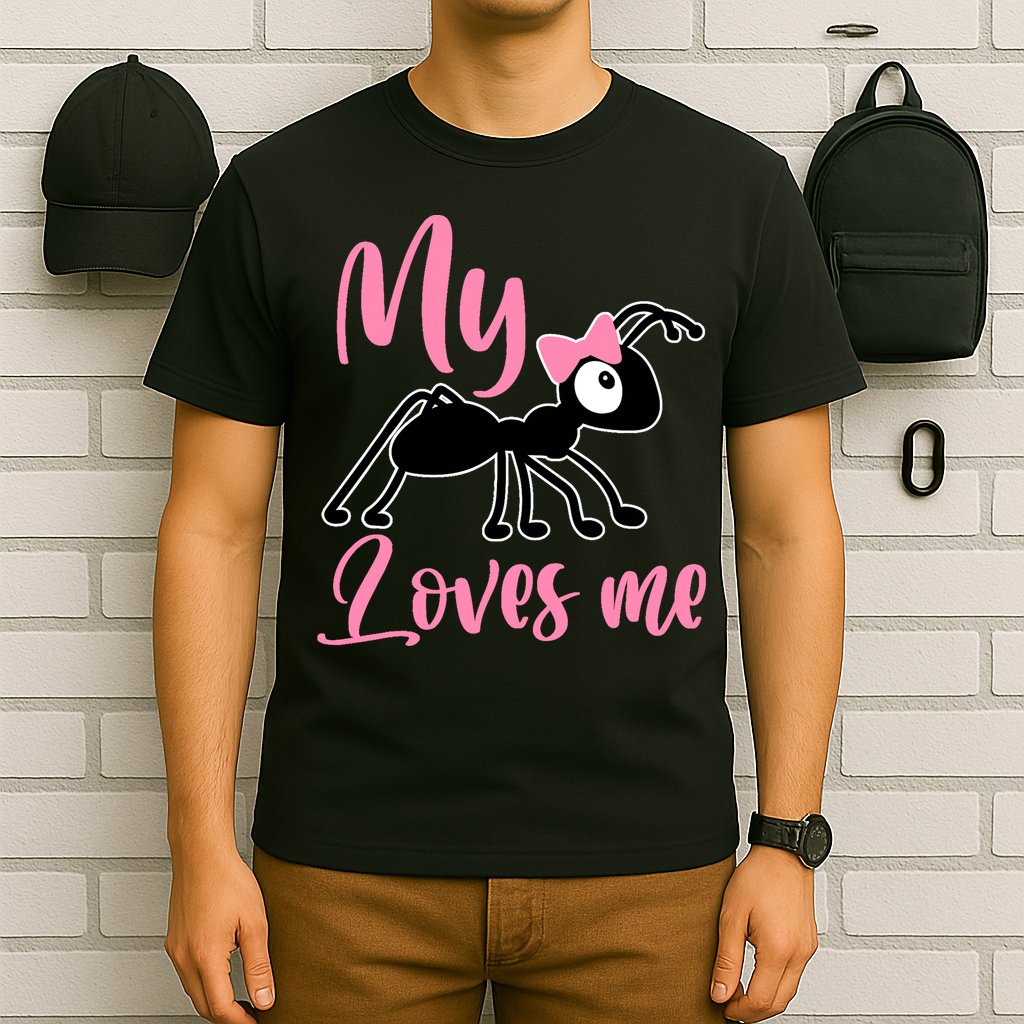 Ant Design My Aunt Loves Me Family Gifts For Nephew & Niece T-Shirt