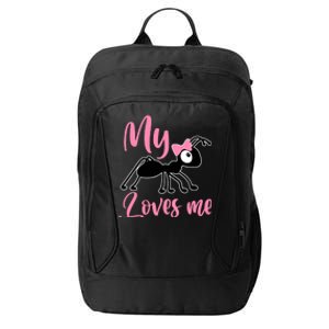 Ant Design My Aunt Loves Me Family Gifts For Nephew & Niece City Backpack