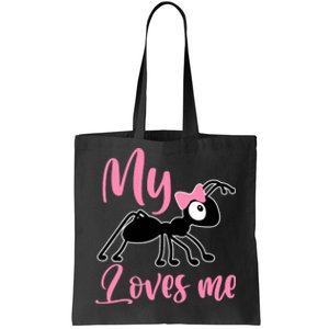 Ant Design My Aunt Loves Me Family Gifts For Nephew & Niece Tote Bag