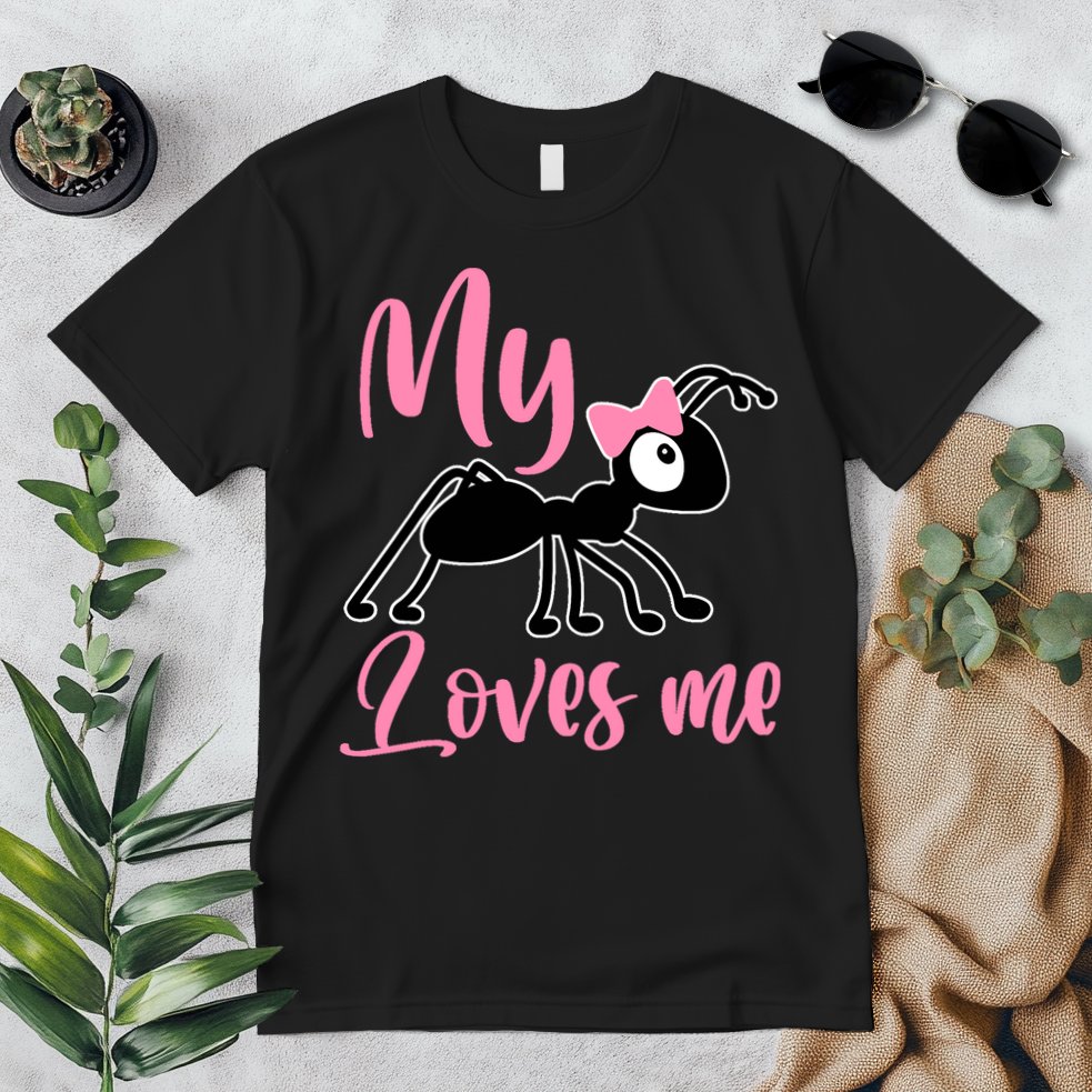Ant Design My Aunt Loves Me Family Gifts For Nephew & Niece Premium T-Shirt