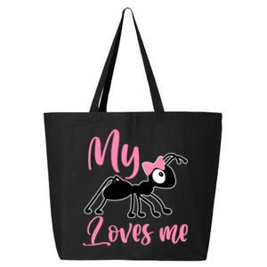 Ant Design My Aunt Loves Me Family Gifts For Nephew & Niece 25L Jumbo Tote