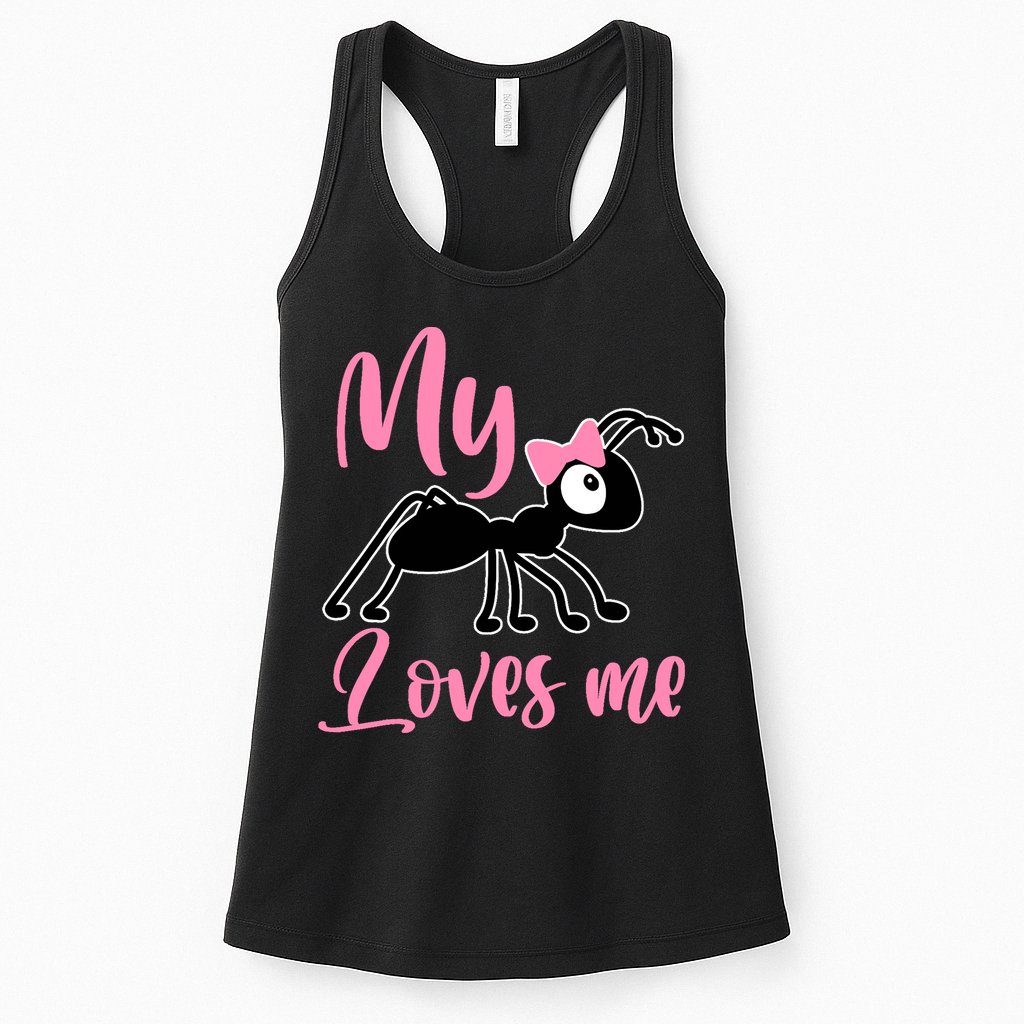 Ant Design My Aunt Loves Me Family Gifts For Nephew & Niece Womens Tank Top